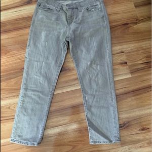 “Rock & Republic” cropped jeans gray 8